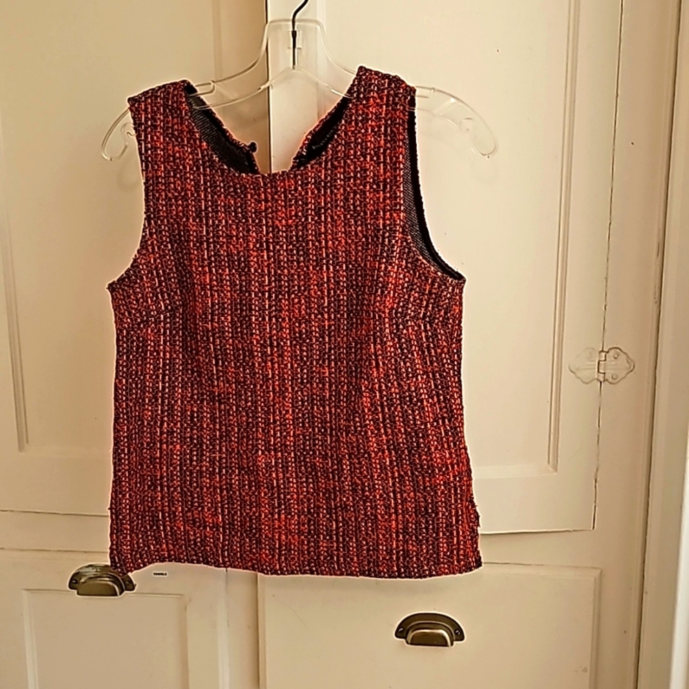 Banana Republic top, red multi-color, sixe XS